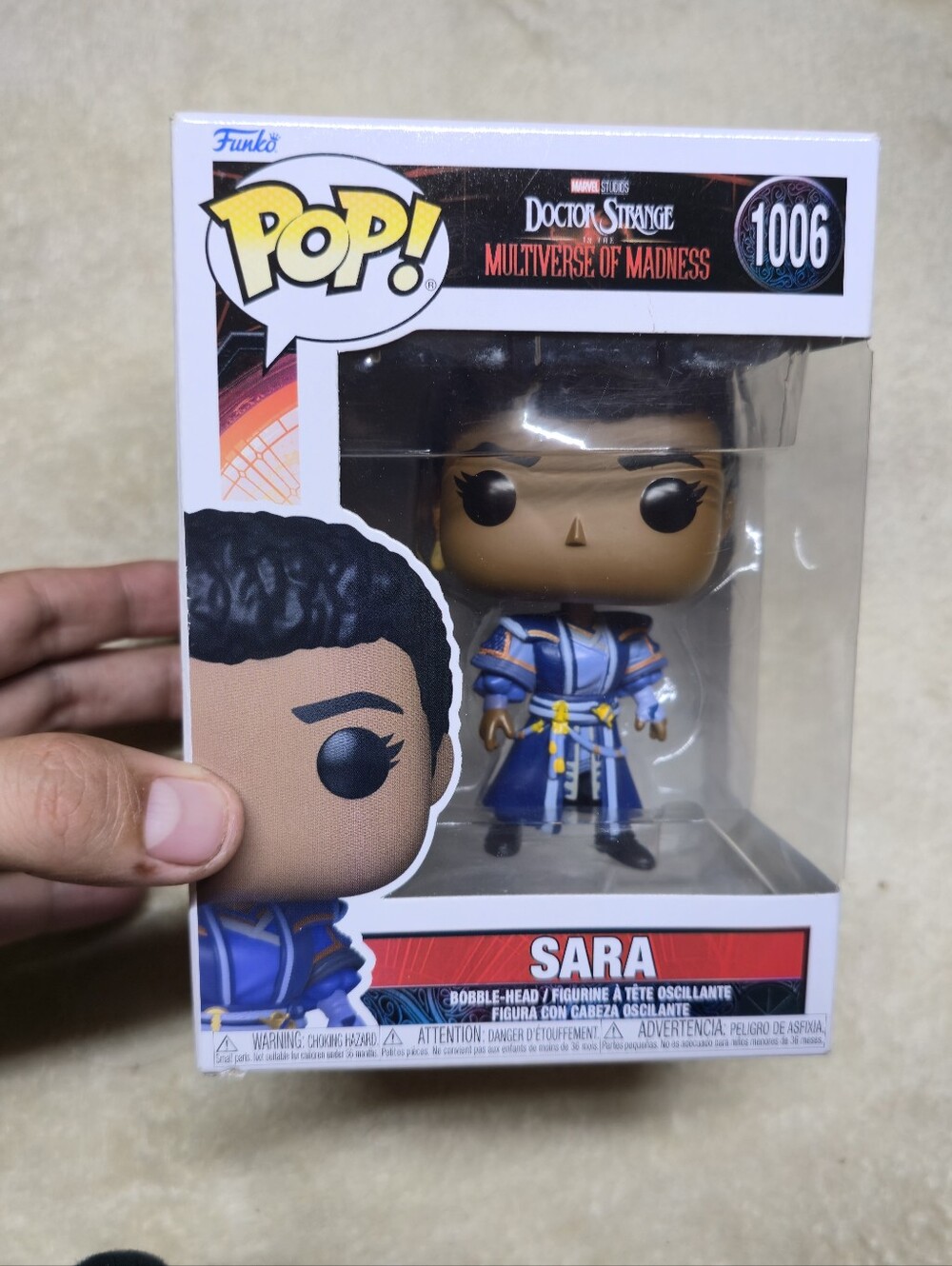 Funko Pop 1006 Sara Wolfe Doctor Strange Multiverse Marvel Disney Sheila Atim